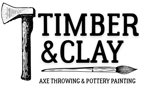 Timber & Clay - Axe Throwing and Pottery Painting